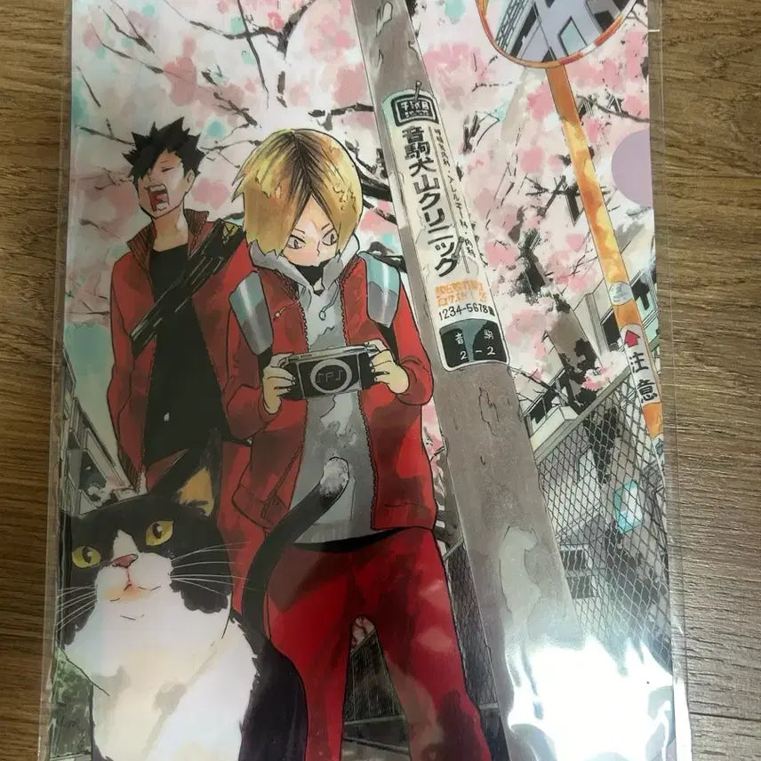[BUNJANG] Haikyuu!! Kenma &amp; Kuroo Clear File / 하이큐 중프샵 켄마 쿠로오 클리어파일