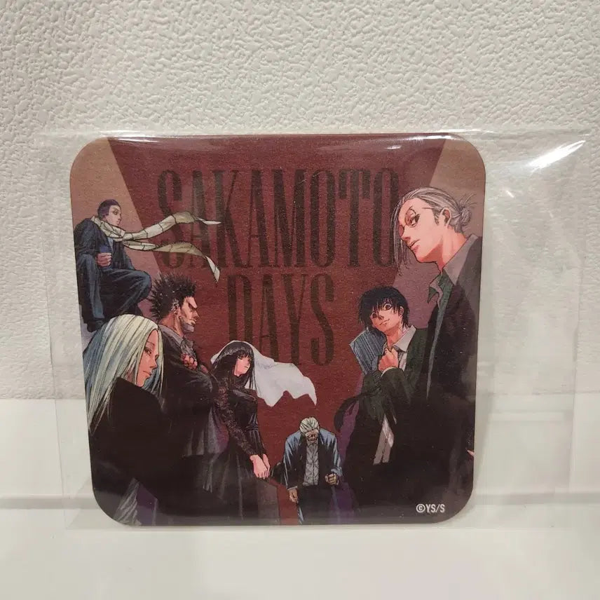 [BUNJANG] Sakamoto Days Original Art Coaster Limited Edition (Nagumo, Osaragi, Shibata, Taro) / 사카모토 데이즈 원화 아트 코스터 특전 오더 나구모 오사라기 시시바 타로