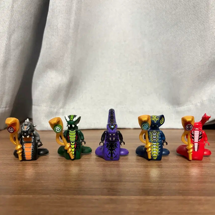 [BUNJANG] LEGO Ninjago Snake Army Generals Full Set / 레고 닌자고 스네이크 군단 장군 전종