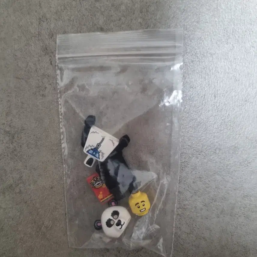 [BUNJANG] LEGO Bam Minifigure Panda &amp; Chick (New) / (새제품) 레고 bam 미니피규어