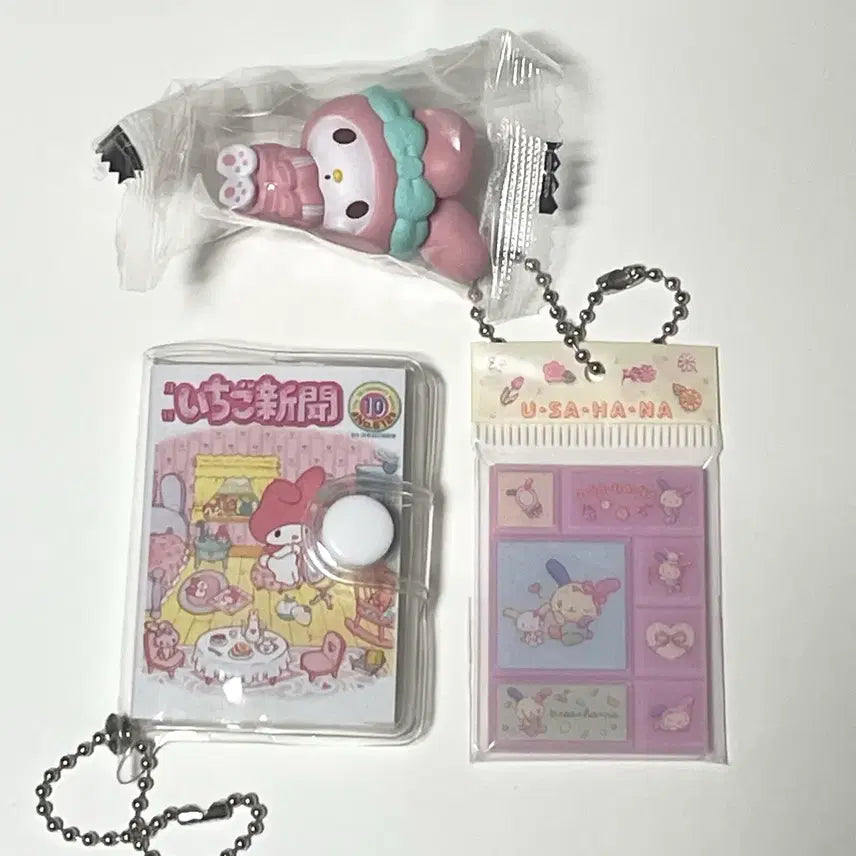 [BUNJANG] Bundle Set My Melody Usahana Gachapon / 일괄) 마이멜로디, 우사하나 가챠