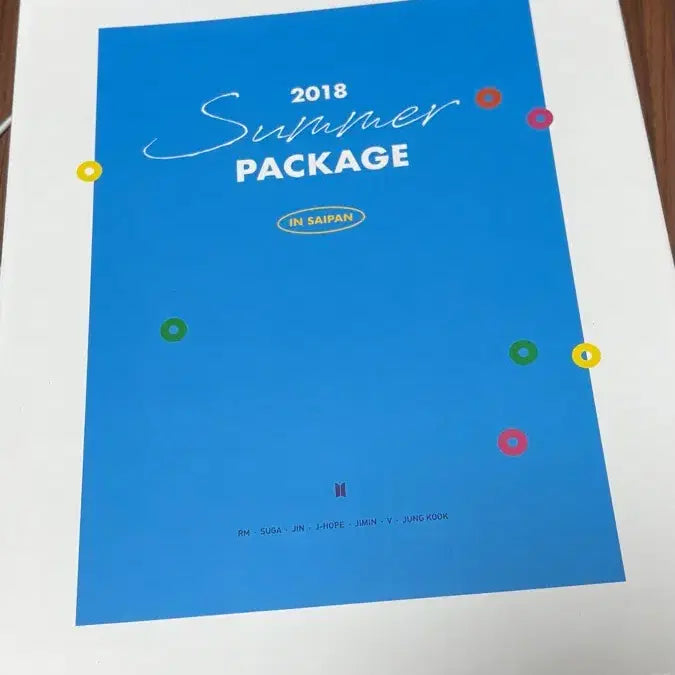 [BUNJANG] BTS V 2018 Summer Package Photobook Set / 풀박스 뷔 방탄소년단 bts 2018 썸머패키지