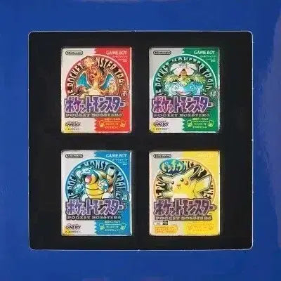 [BUNJANG] Pokemon Game Boy Collection Pin Badge Complete Set / 포켓몬 핀뱃지 게임보이 컬렉션 전종