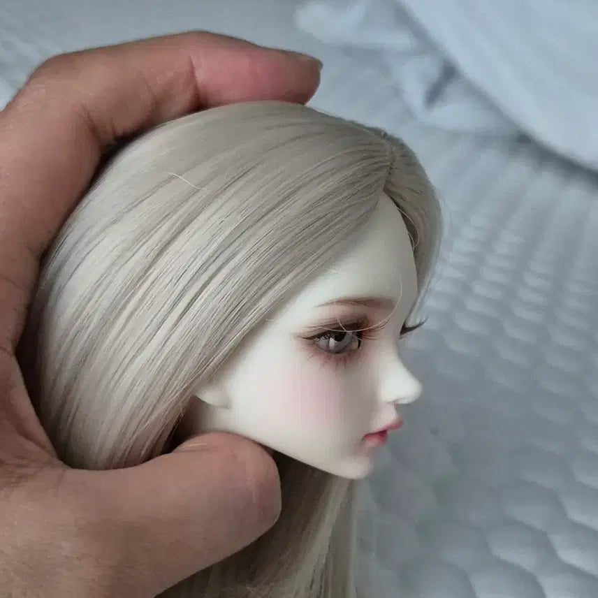 [BUNJANG] LUTS Doll MDF Model Delf Anne Head (White) / 루츠돌 mdf 모델델프 앤 헤드