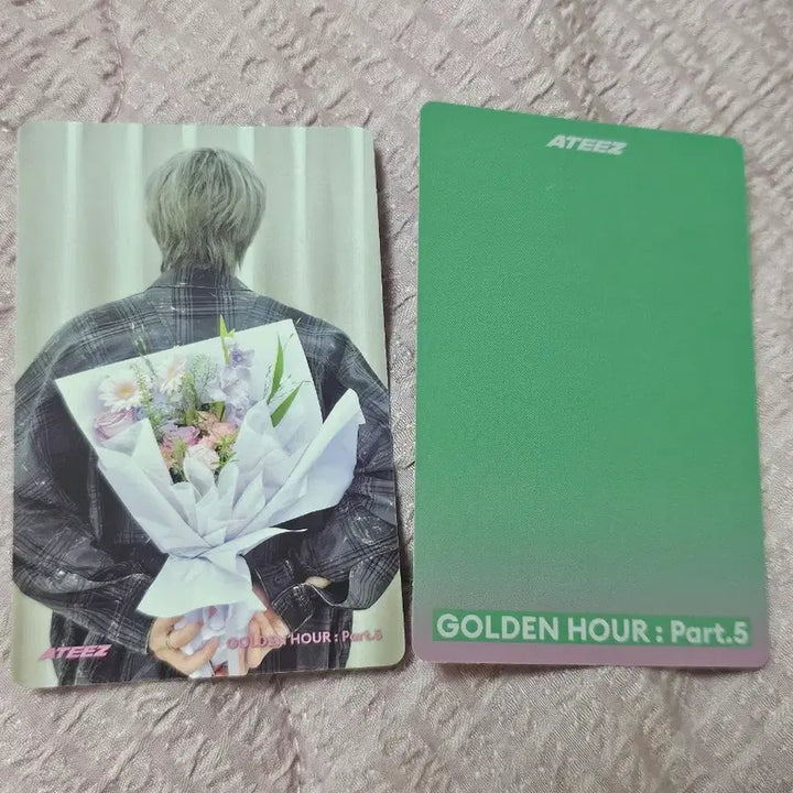 [SOLD OUT] [BUNJANG] ATEEZ Mingi Tok Tok Lucky Draw Photocard / 에이티즈 민기 톡톡 특전 포토카드