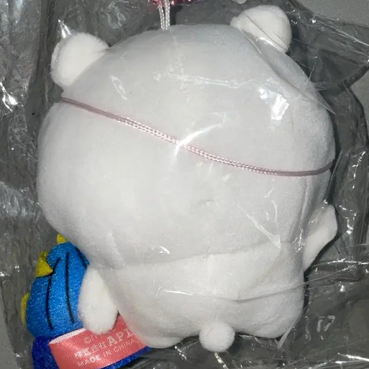 [BUNJANG] Chiikawa Miyagi Limited Heart Plush Keychain / 치이카와 미야기 한정 하트 안대 인형 키링