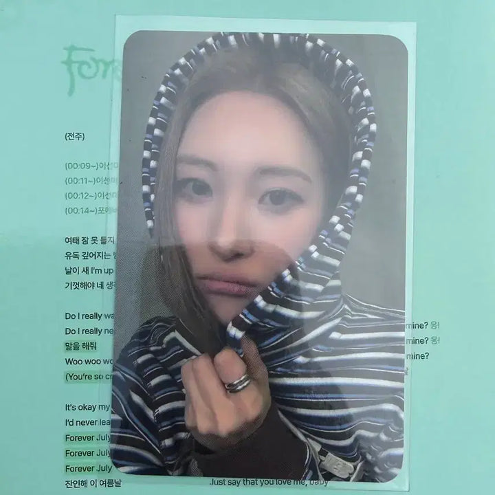 [BUNJANG] Sunmi Forever July Lucky Draw Photocard / 선미 공방 포카 포에버 줄라이 forever July sunmi 포토카드 음중