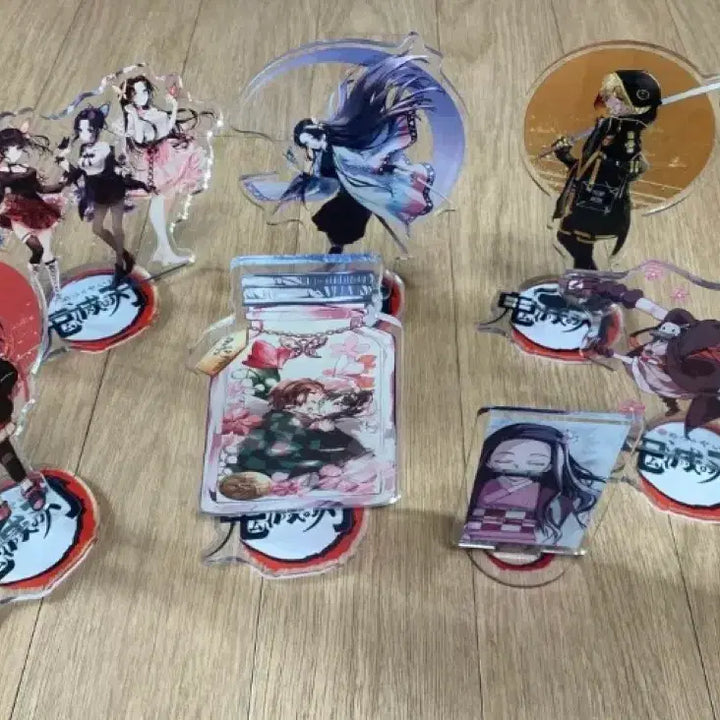 [BUNJANG] Demon Slayer Nezuko Acrylic Stand Set (7 Types) / 귀멸의 칼날-네즈코 아크릴 스탠드 총7종 일괄