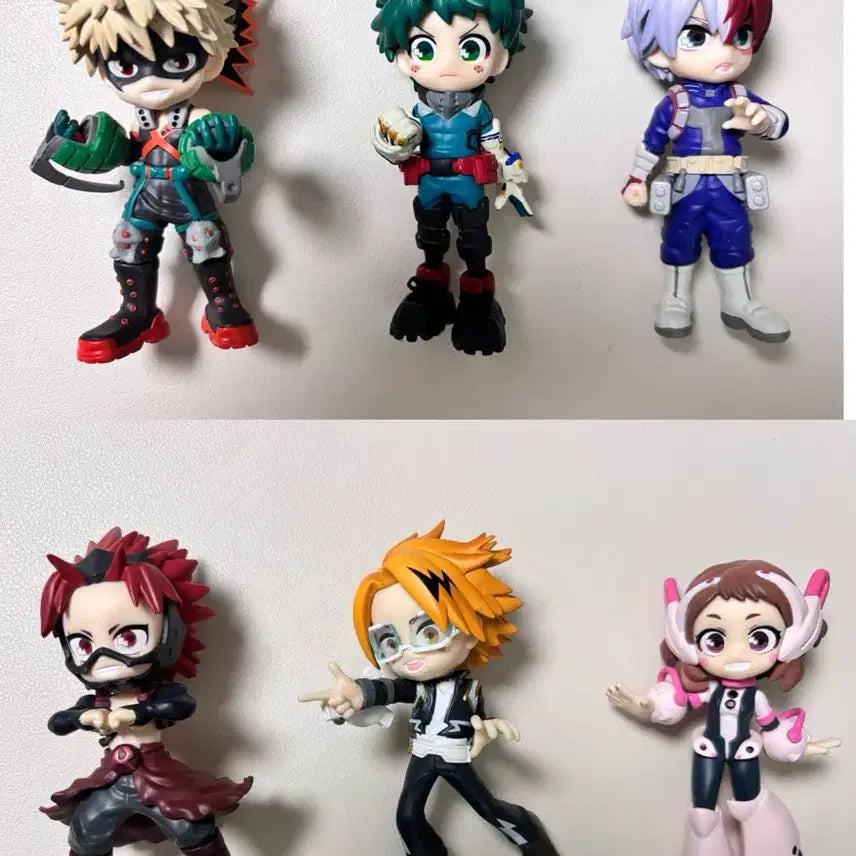 [BUNJANG] My Hero Academia (Hiroaka) Pulp Vice Vol. 1 Full Set (6 Figures) with Box / 장식장 전시품) [6개 풀세트] 나히아 히로아카 팔버스 1탄 (상자있음)