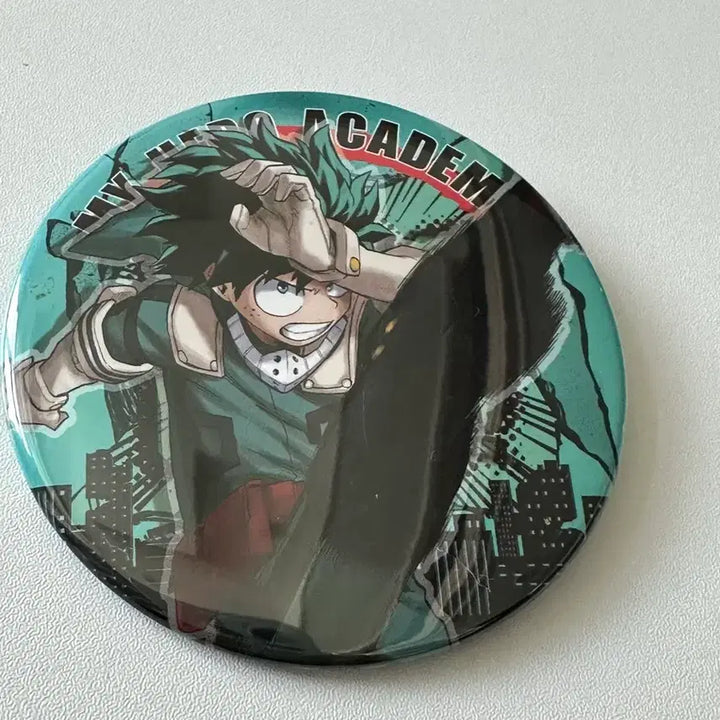 [BUNJANG] My Hero Academia Izuku Midoriya Big Can Badge Jump Shop / 히로아카 나히아 미도리야 빅캔뱃지 점프샵