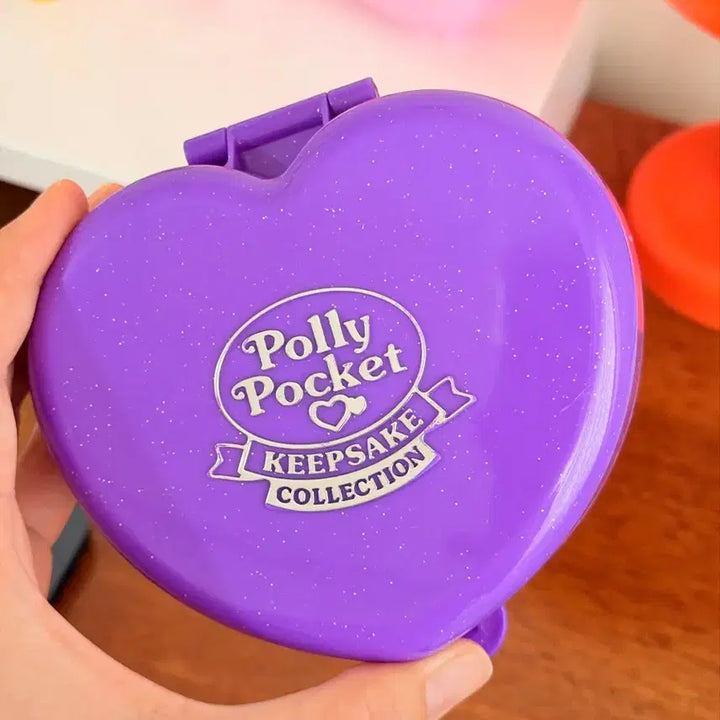 [BUNJANG] Polly Pocket Keepsake Starlight Castle - Purple Heart / 폴리포켓 복각판 킵세이크 스타라이트 캐슬
