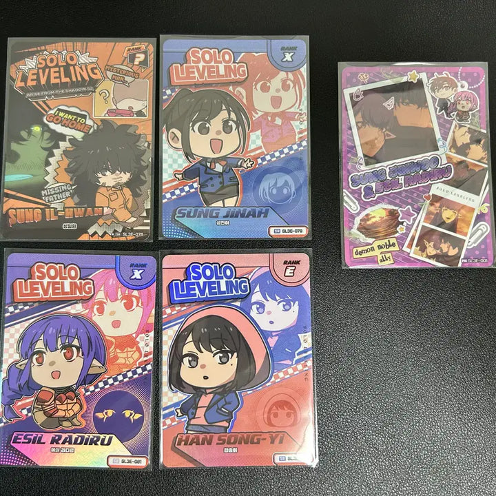 [BUNJANG] Solo Leveling Card Bundle Set: UR Ant King Kaisel + SR/Promo Cards / 나 혼자만 레벨업 카드 일괄 판매 UR 개미왕 카이셀 + SR/프로모