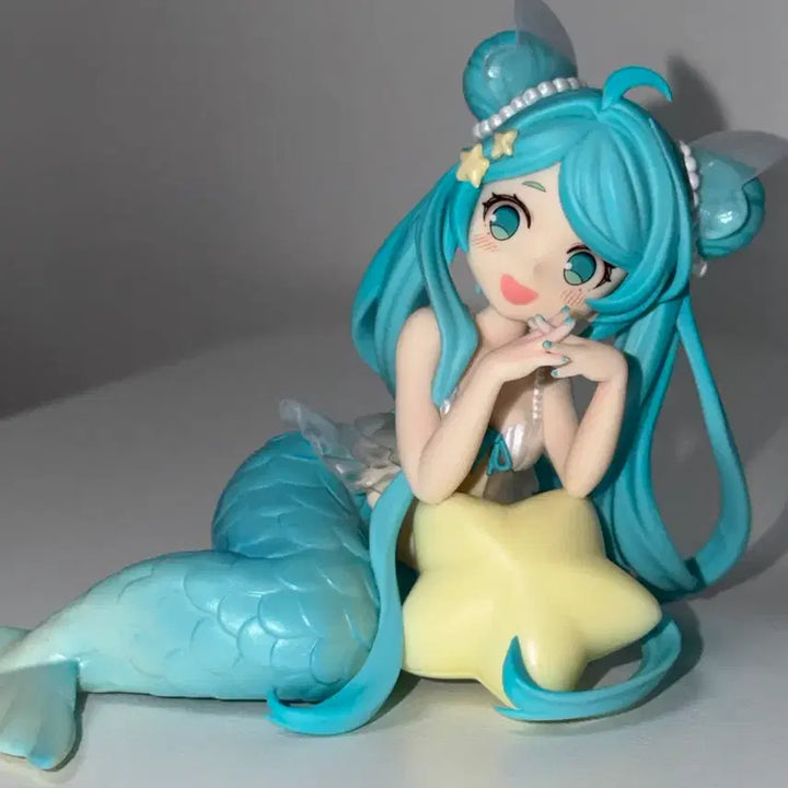 [BUNJANG] Hatsune Miku Mermaid Fairy Desktop Figure / 하츠네미쿠 인어공주 페어리 데스크탑 피규어