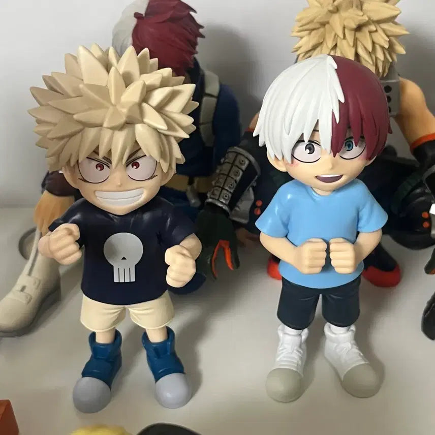 [BUNJANG] My Hero Academia Chi-Fi Chibi Figures Bundle Set (2 Figures) / 히로아카 치아피코 치비 피규어 2개 일괄