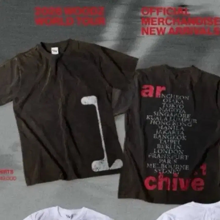 [BUNJANG] WOODZ Archive 1 T-Shirt (M) / 우즈 아카이브원 엠디 반팔 M