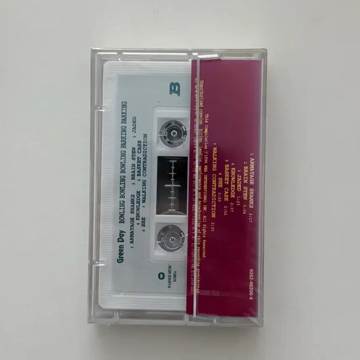 [BUNJANG] Green Day Bowling Bowling Bowling Parking Parking Cassette Tape (Sealed) / 그린데이 Bowling Bowling Bowling Parking Parking 카세트 테이프 (미개봉)