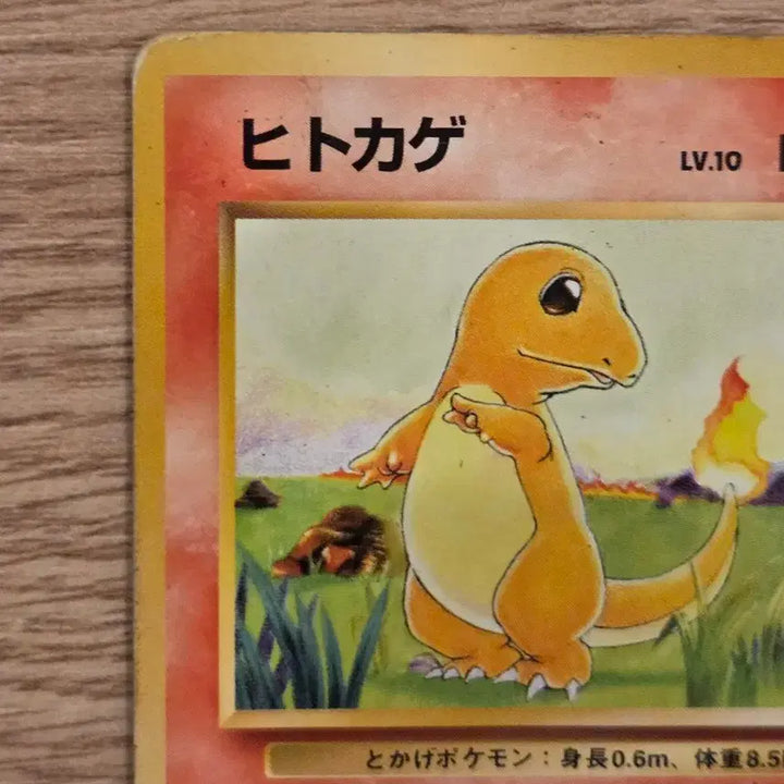 [BUNJANG] Pokemon Card 1996 Original Series First Edition Charmander LV.10 (No.004) / [일판/일본판] 포켓몬 카드 1996 구버전 빈티지 초판 파이리 LV.10 (No.004)