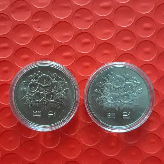 [BUNJANG] 1981 South Korea 100 Won Commemorative Coins (2-Coin Bundle) / 1981년 대한민국 100원 기념주화 2개 일괄판매
