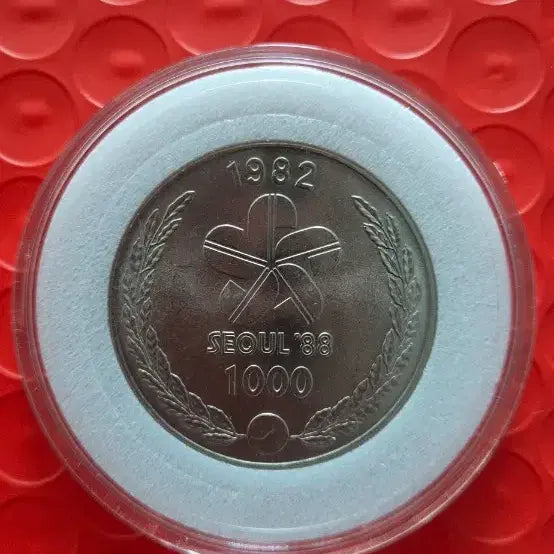 [BUNJANG] 24th Seoul Olympics Commemorative Coin 1000 Won - Nongak Dance / 제24회 서울올림픽 기념주화 1000원 농악 놀이