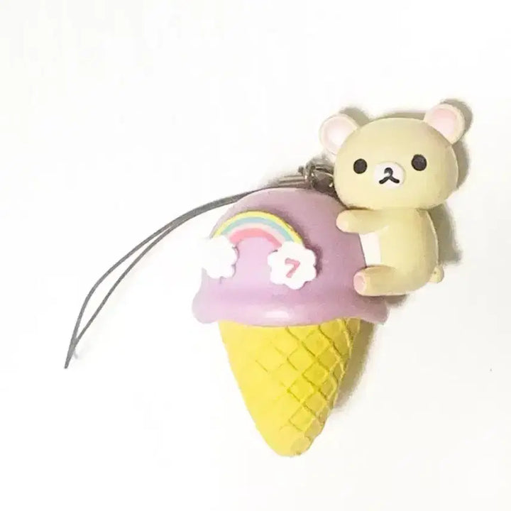 [BUNJANG] Rilakkuma Ice Cream Charm / 코리락쿠마 아이스크림 키링