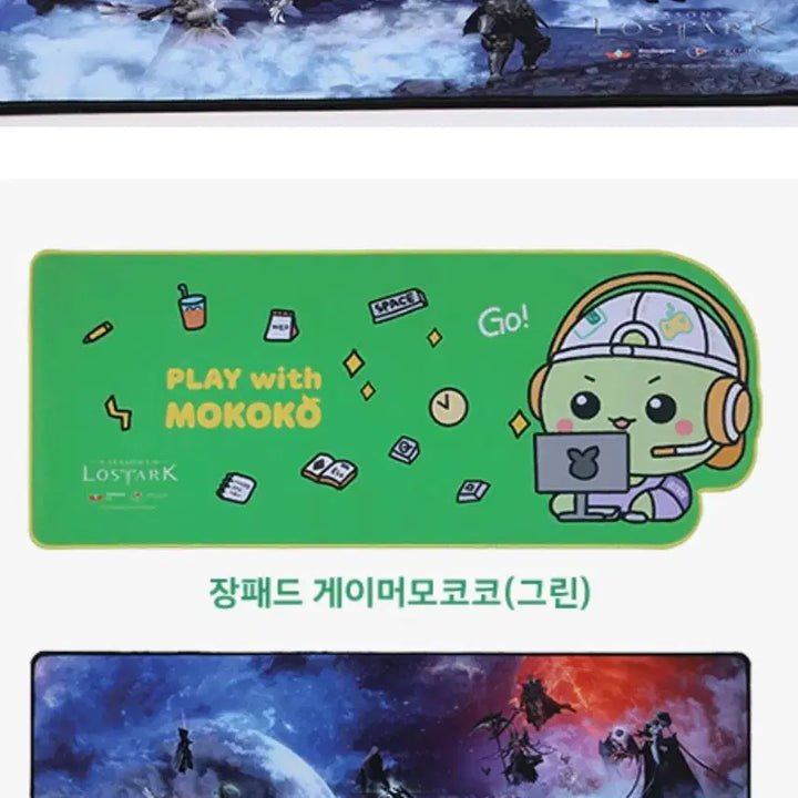 [BUNJANG] Lost Ark Gamer Mokoko Desk Mat / 로스트아크 게이머모코코 장패드