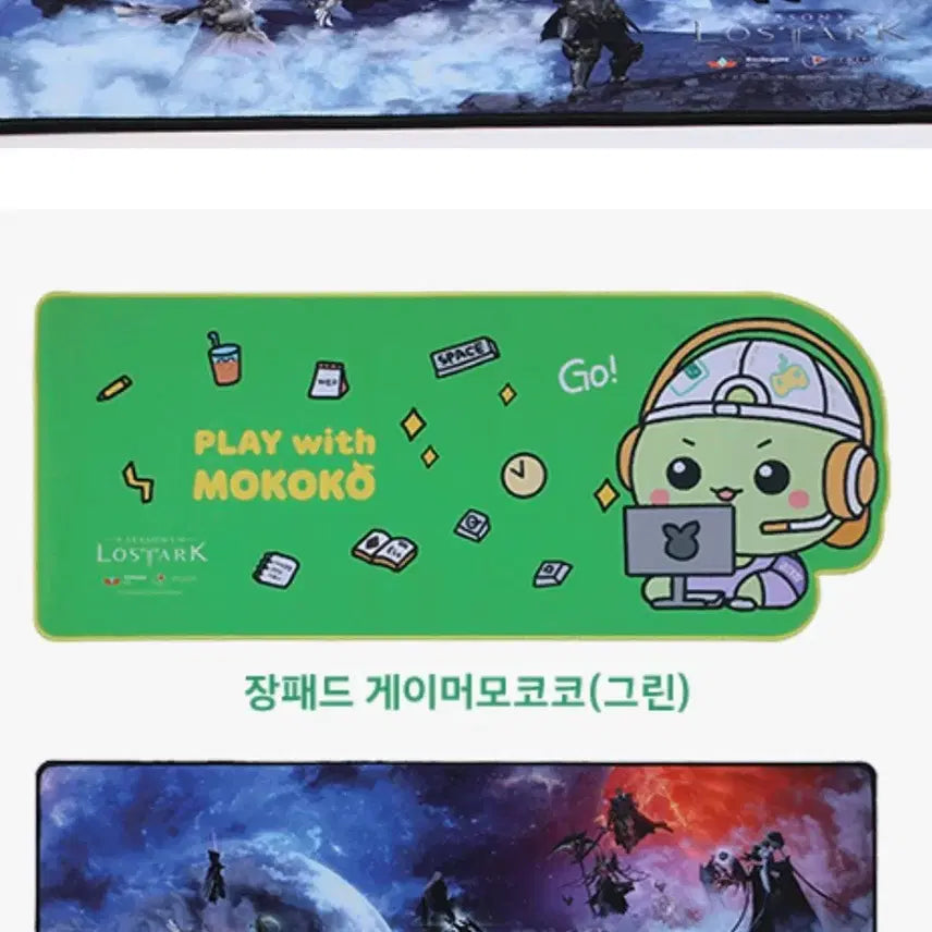 [BUNJANG] Lost Ark Gamer Mokoko Desk Mat / 로스트아크 게이머모코코 장패드