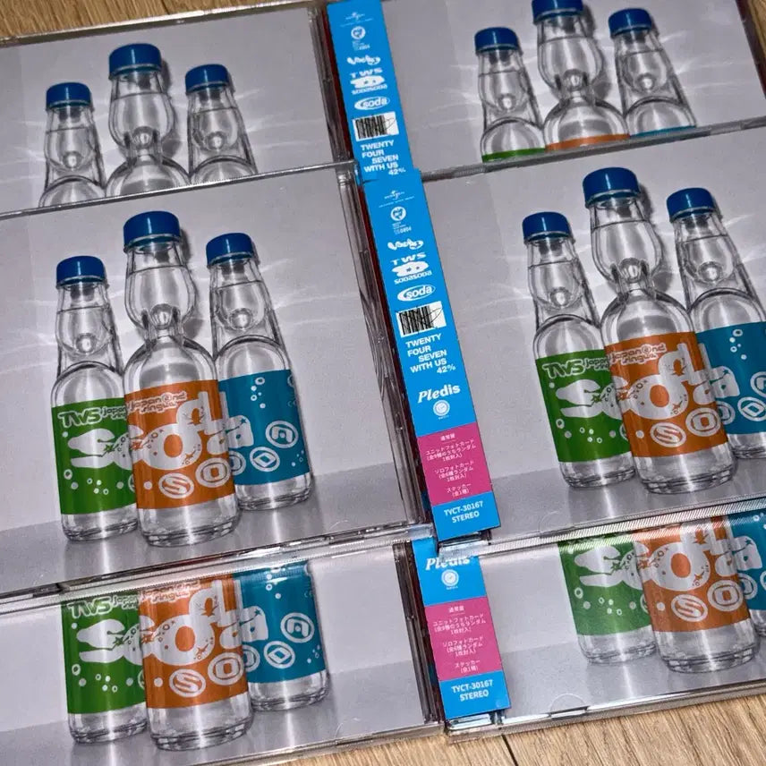 [BUNJANG] TWS Soda Soda Standard Version Bundle Set (6 CDs) / 투어스 소다소다 통상반 6장 일괄 양도