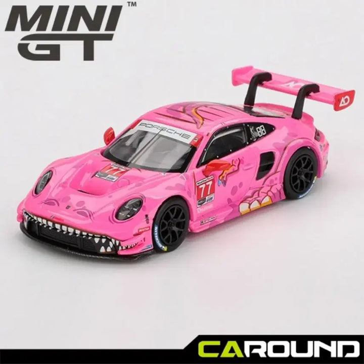 [BUNJANG] MininiGT Porsche 911 GT3 R No.77 1052 Roxy Sealed Model Car / 포르쉐 911 GT3 R No.77 1052 록시 미개봉