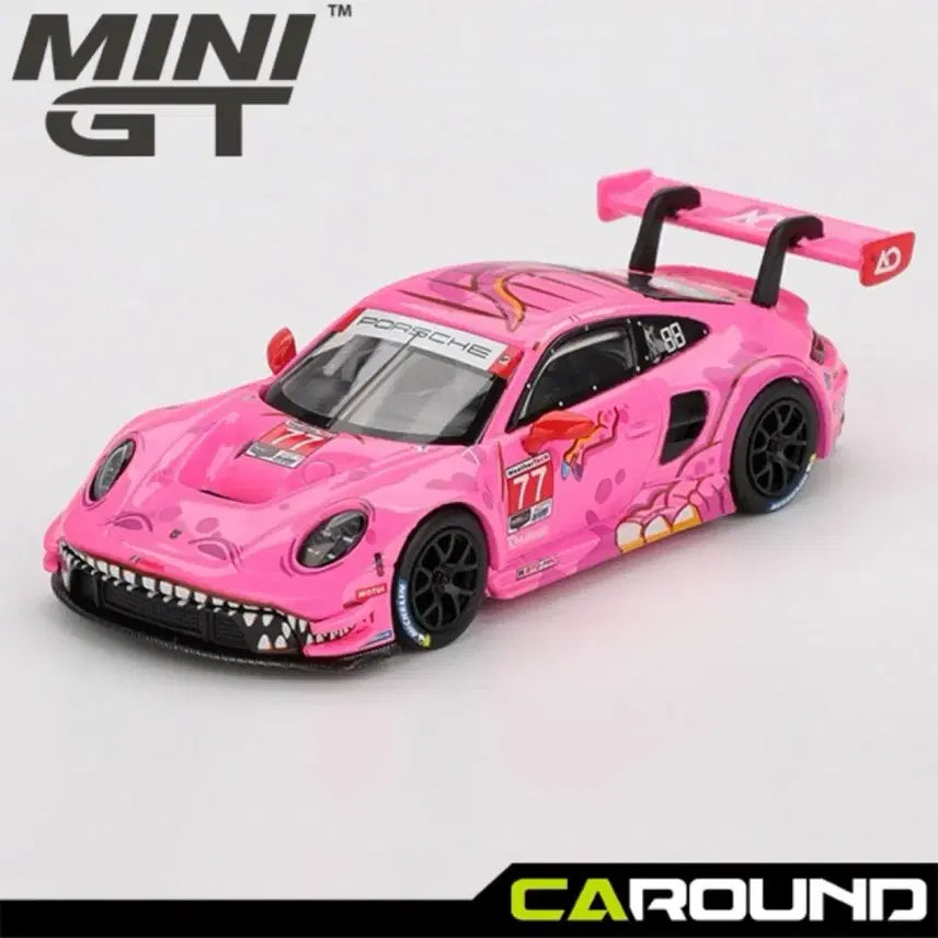 [BUNJANG] MininiGT Porsche 911 GT3 R No.77 1052 Roxy Sealed Model Car / 포르쉐 911 GT3 R No.77 1052 록시 미개봉
