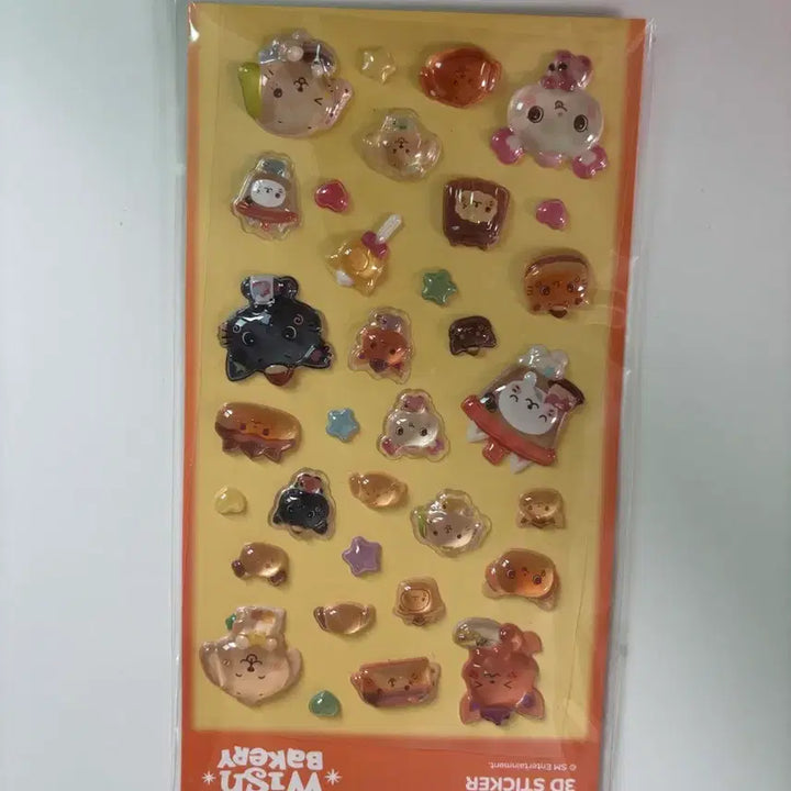 [BUNJANG] NCT WISH Bakery 3D Bong Bong Sticker / 엔시티위시 베이커리 3D 봉봉 스티커