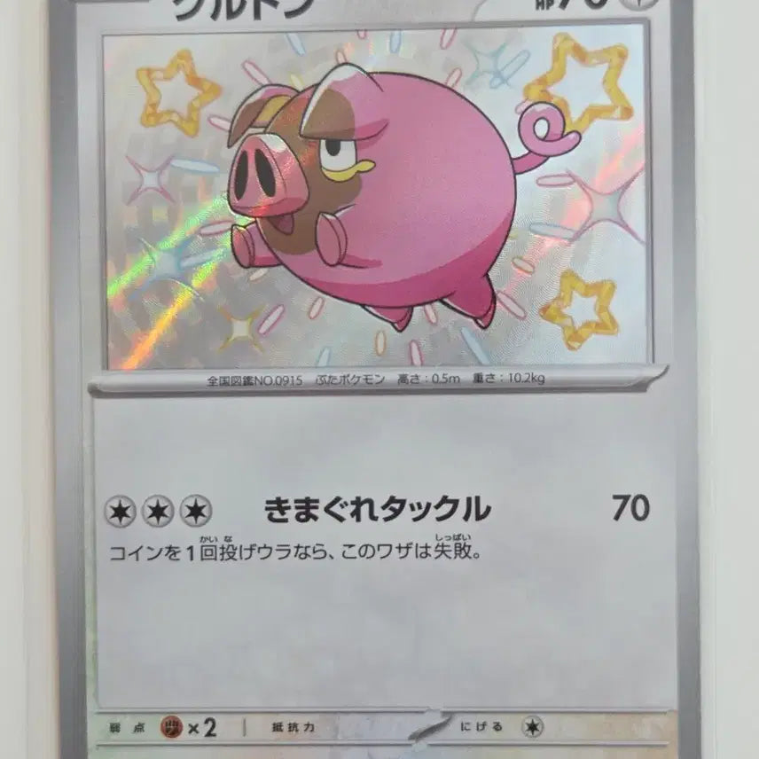 [BUNJANG] Pokemon Card Japanese Version Groudon S Shiny 315/190 (sv4a) / [일판/일본판] 포켓몬 카드 맛돈 S (이로치) 315/190 (sv4a)