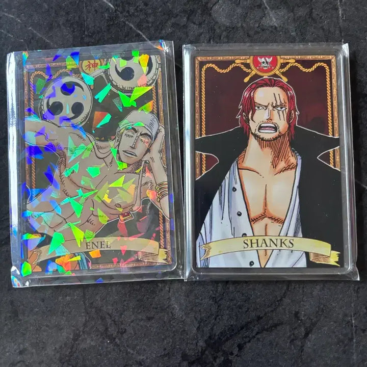 [BUNJANG] One Piece Shanks &amp; Enel Sticker Bundle / 원피스 스테이터스 샹크스 에넬 일괄 스테카