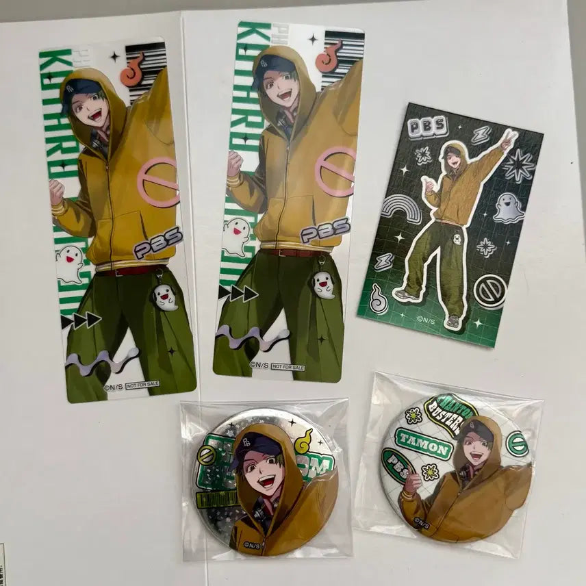 [BUNJANG] Fanverse Phantom Busters Tamon Can Badge Set / 8.3일까지)팬버스 팬텀버스터즈 타몬 캔뱃지 세트