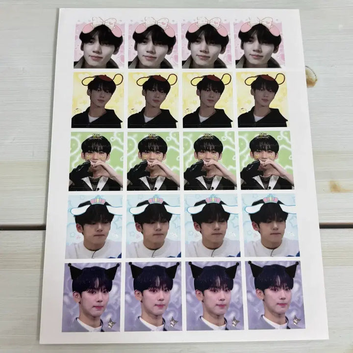 [BUNJANG] ZB1 Han Yu Jin Sanrio Die-Cut Sticker / 앤더블 제베원 한유진 비공굿 산리오 칼선 스티커
