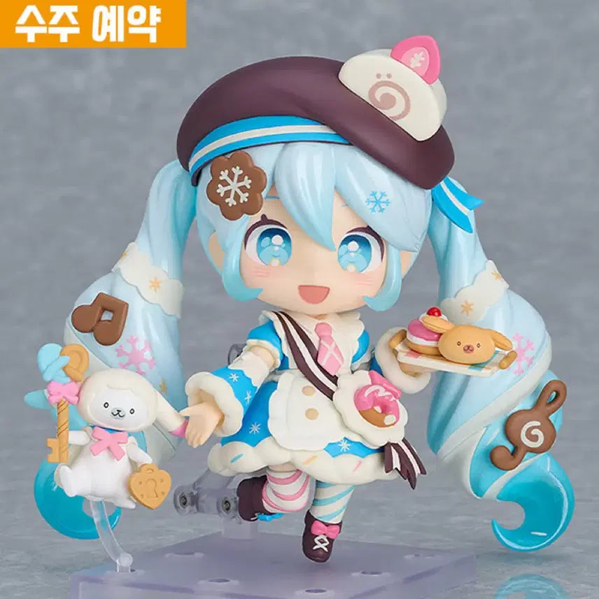 [BUNJANG] Nendoroid Hatsune Miku Snow Miku 2939 Figure (Sealed) / 미개봉 손파츠o)넨도로이드 하츠네 미쿠 스노우 미쿠 유키미쿠2939 피규어