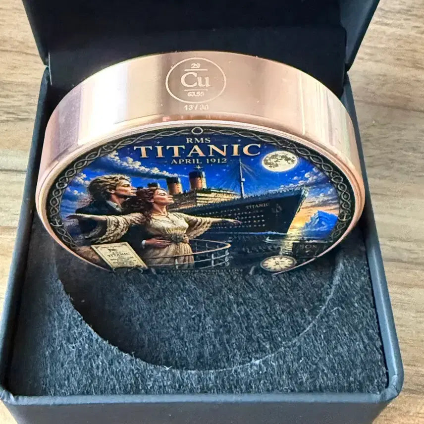 [BUNJANG] Titanic Limited Edition Premium Copper Bar 1KG / 타이타닉 한정판 프리미엄 구리바 1KG