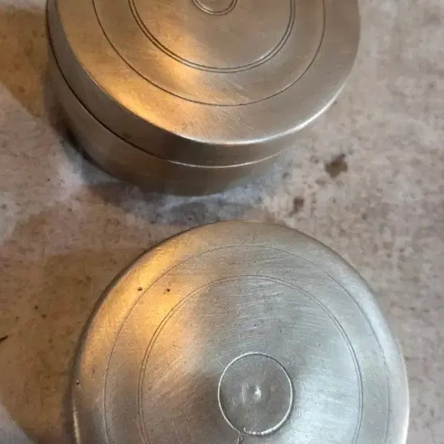[BUNJANG] Antique Brass Incense Case Set of 2 / 옛날 동 향합 2점