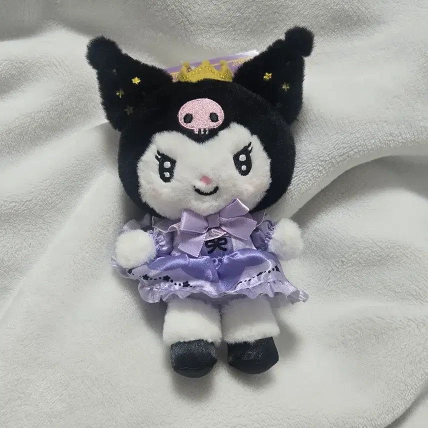 [BUNJANG] Kuromi Mascot Plush Doll / 나의 넘버원 쿠로미 마스코트 인형