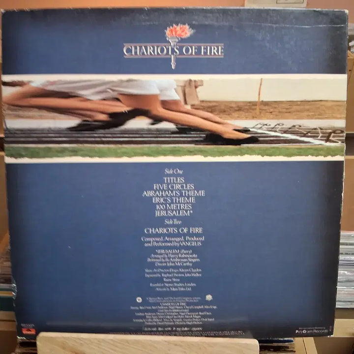 [BUNJANG] Vangelis Chariots of Fire OST LP / 아카데미 주제가상 반젤리스 불의 전차 OST LP