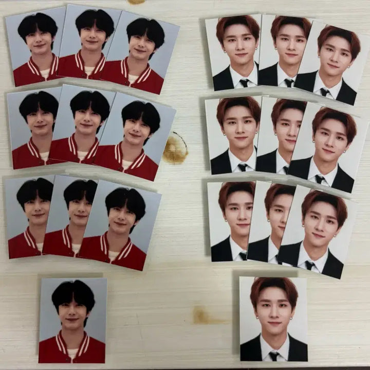 [BUNJANG] Monsta X Hyungwon Changkyun Mini Photo Set Bundle / 몬스타엑스 형원 창균 미니 증사 증명사진 비공굿 20장 일괄