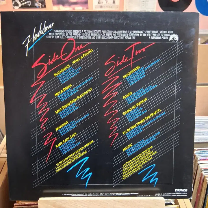 [BUNJANG] Flashdance Original Soundtrack LP / 영화 플래시댄스 오리지널 사운드트랙 LP