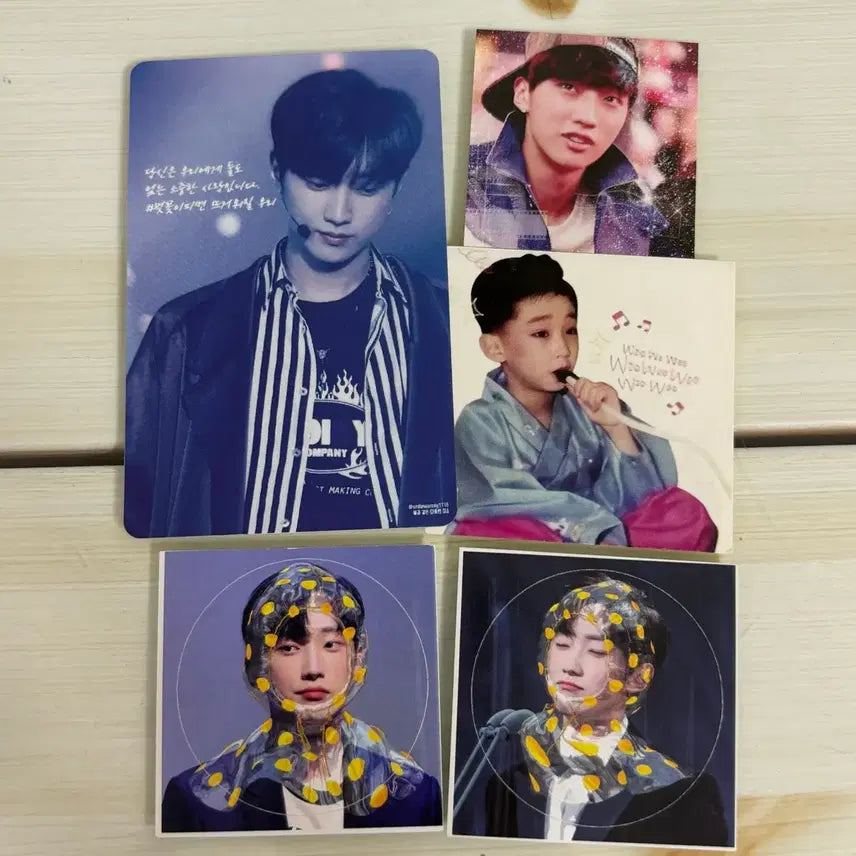 [BUNJANG] B1A4 Jinyoung Actor Goods Sticker Bundle Set / B1a4 정진영 배우 진영 굿즈 스티커 비공굿 일괄