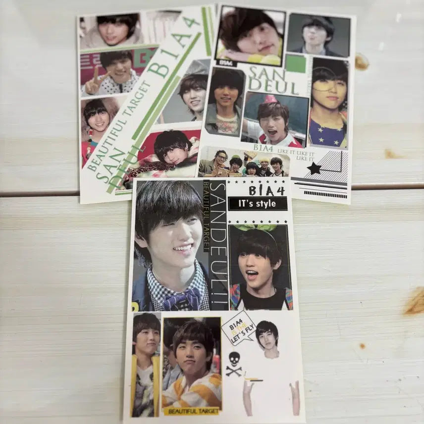 [BUNJANG] B1A4 Sandeul Traditional Stickers Bundle Set / B1A4 비원에이포 산들 고전 비공굿 스티커 일괄