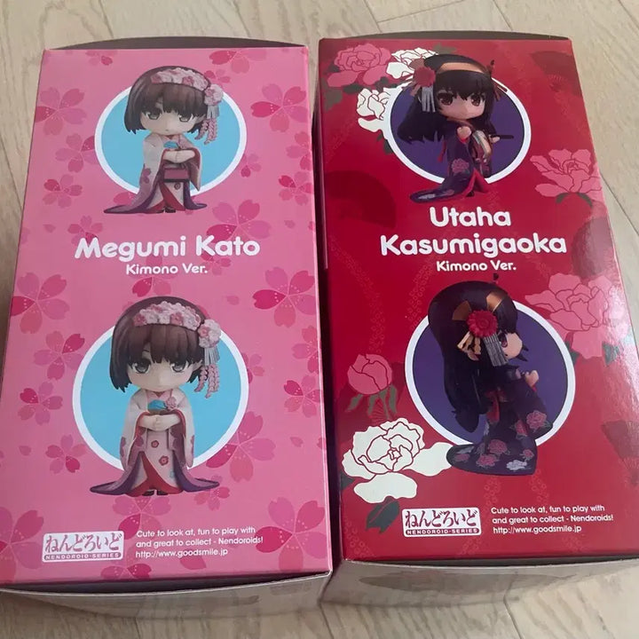 [BUNJANG] Aniplex Kasumi Utaha Katou Megumi Kimono Ver. Nendoroid / 넨도 1114 1161 시원찮은 그녀를 위한 육성방법 기모노 Ver. 카스미가오카 우타하, 카토 메구미
