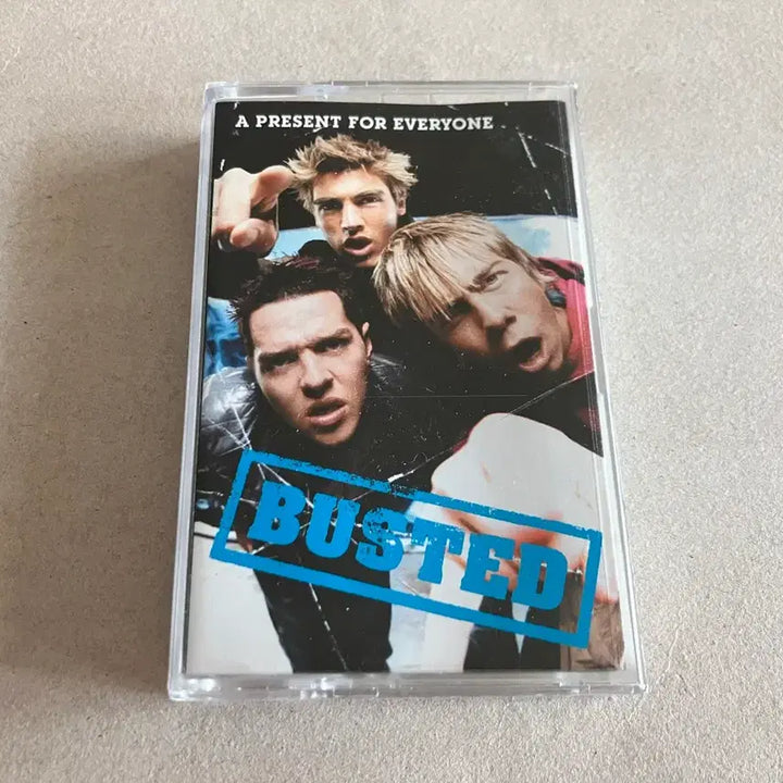 [BUNJANG] Busted 2nd Album UK Pop Punk Band Cassette Tape / 버스티드 Busted 2집 영국 팝 펑크 밴드 카세트테이프