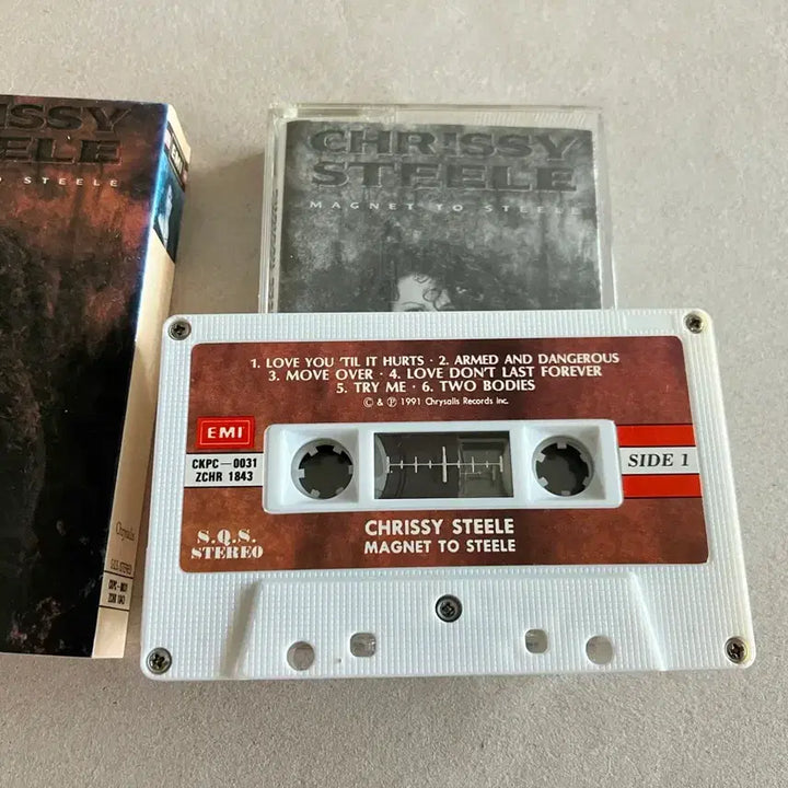 [BUNJANG] Chris Stills 1st Album Cassette Tape (1990s) / 90년대 크리스스틸스 Chris Stills 1집 카세트테이프