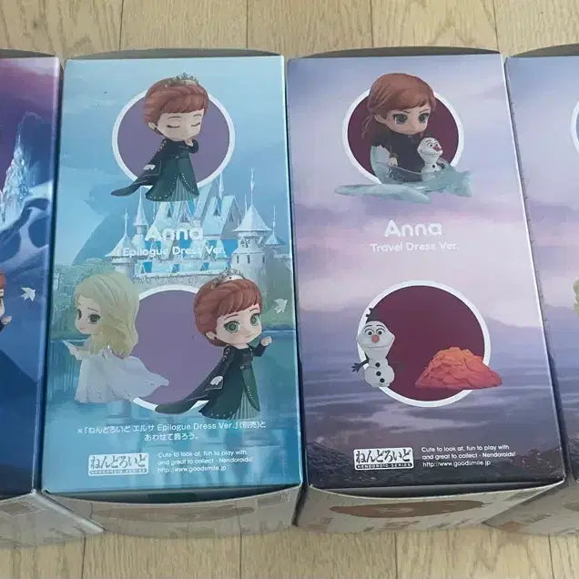 [BUNJANG] Nendoroid 1626, 1627 Elsa, 1442, 1441 Anna Frozen Set / 넨도로이드 1626 1627 1442 1441 디즈니 겨울왕국 엘사 안나