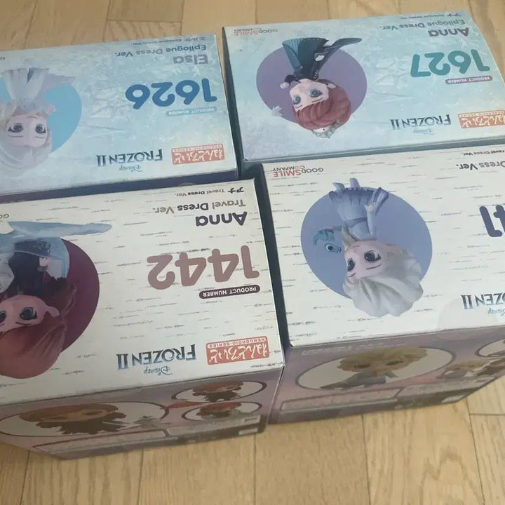 [BUNJANG] Nendoroid 1626, 1627 Elsa, 1442, 1441 Anna Frozen Set / 넨도로이드 1626 1627 1442 1441 디즈니 겨울왕국 엘사 안나