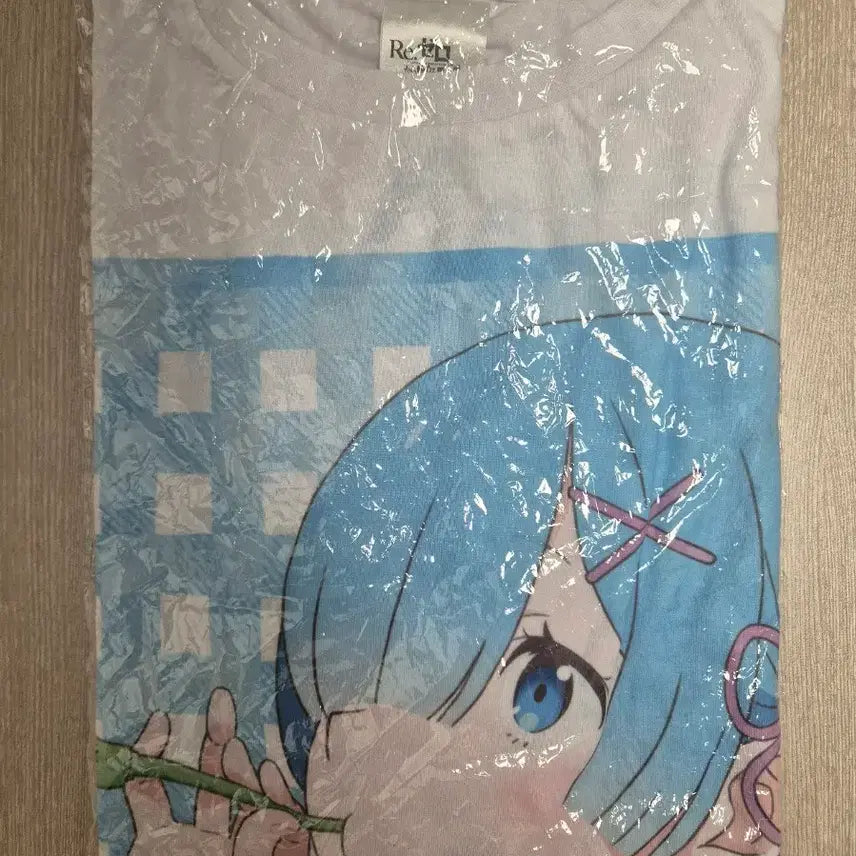 [BUNJANG] Re:Zero Rem T-Shirt XL / 리제로 렘 피크닉 쿠지 반팔 티셔츠
