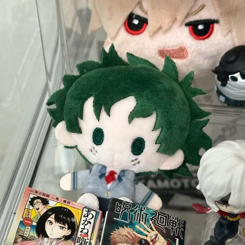 [BUNJANG] My Hero Academia Plush Mascot Izuku Midoriya Doll / [단순전시] 나히아 플러시 마스코트 미도리야 인형